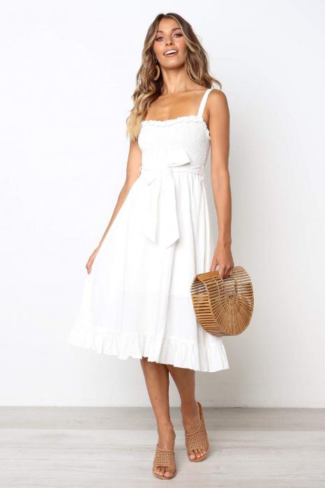 sd-16801 dress-white